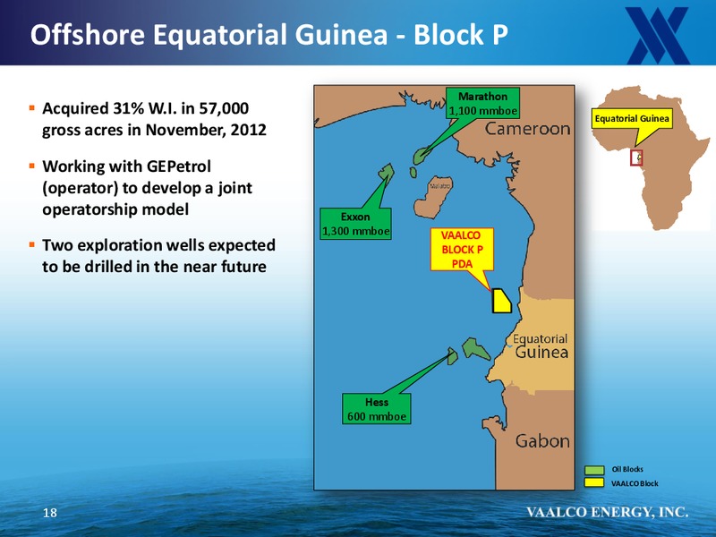 RBC CAPITAL MARKETS GLOBAL ENERGY & POWER CONFERENCE – Vaalco Energy Inc. – slide 17