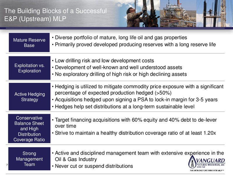 RAYMOND JAMES PRESENTATION – Vanguard Natural Resources, Llc – slide 6