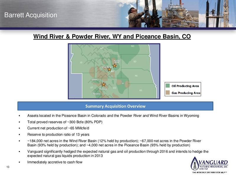RAYMOND JAMES PRESENTATION – Vanguard Natural Resources, Llc – slide 12