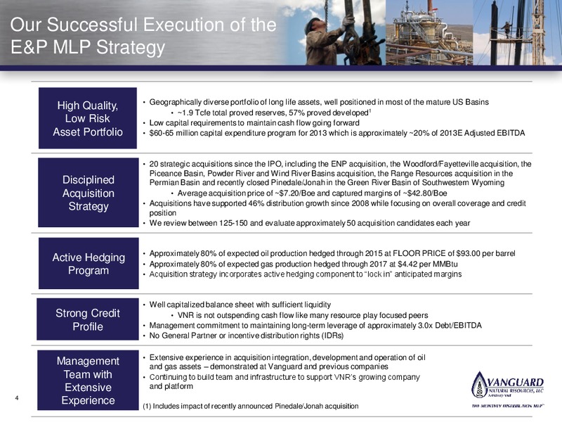 VALUE FORUM – Vanguard Natural Resources, Llc – slide 3