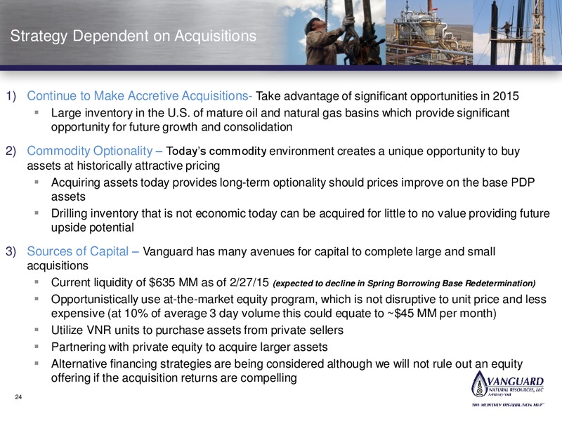 INVESTOR PRESENTATION – Vanguard Natural Resources, Llc – slide 23