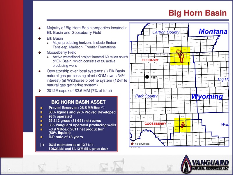 INVESTOR PRESENTATION – Vanguard Natural Resources, Llc – slide 8