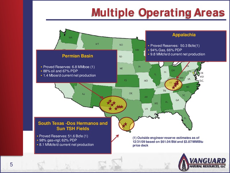 NAPTP   MLP INVESTOR CONFERENCE – Vanguard Natural Resources, Llc – slide 4