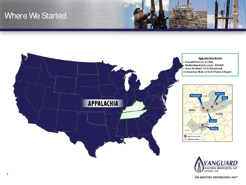 BANK OF AMERICA – Vanguard Natural Resources, Llc – slide 6