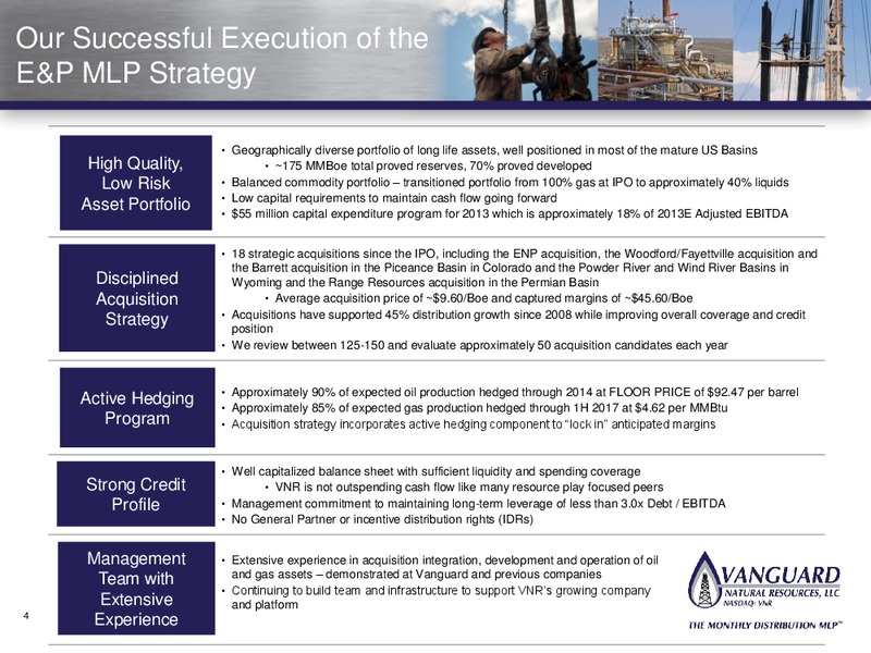 INVESTOR PRESENTATION BARCLAYS – Vanguard Natural Resources, Llc – slide 3