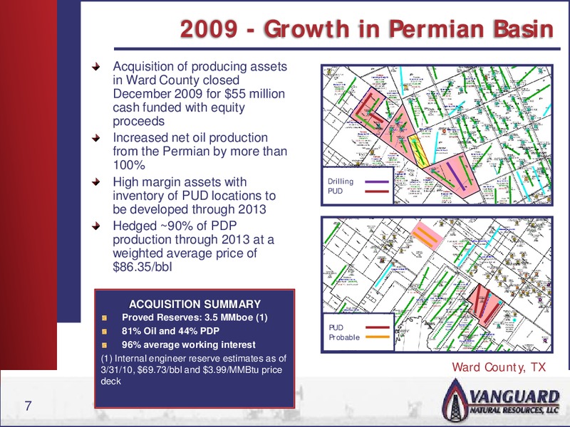 RBC INVESTOR CONFERENCE – Vanguard Natural Resources, Llc – slide 6