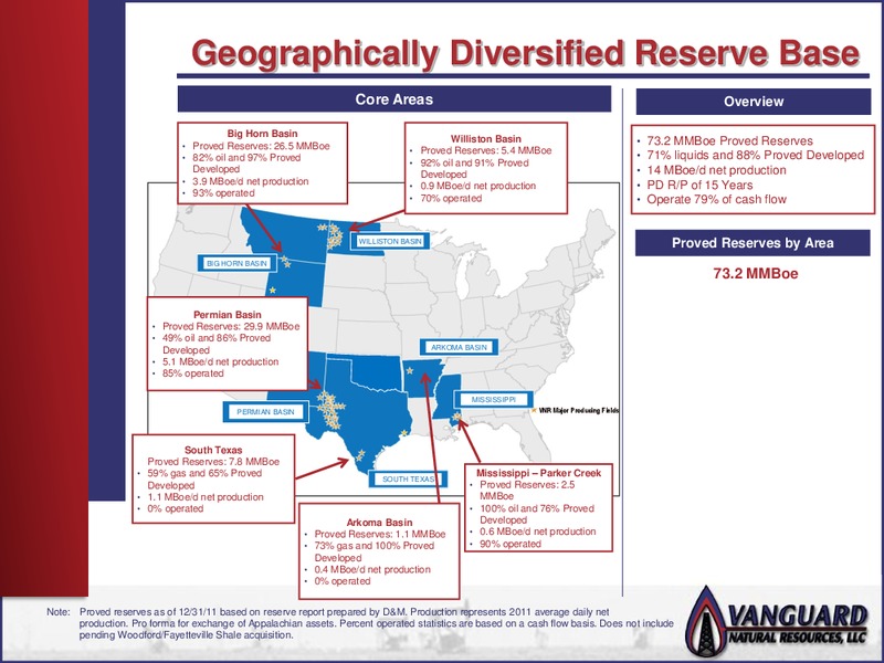 LOUISIANA ENERGY CONFERENCE – Vanguard Natural Resources, Llc – slide 3
