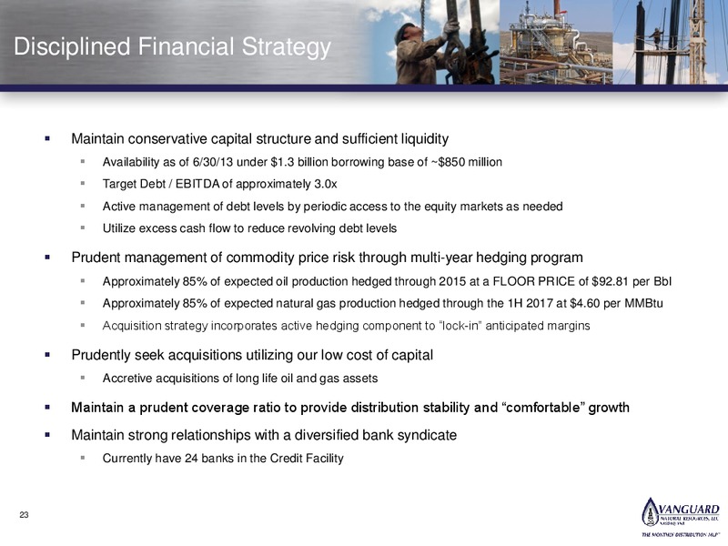 JULY 2013 MANAGEMENT PRESENTATION – Vanguard Natural Resources, Llc – slide 22