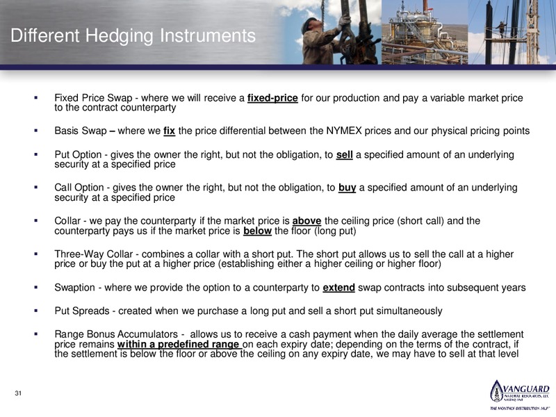 AAII DENVER PRESENTATION – Vanguard Natural Resources, Llc – slide 30