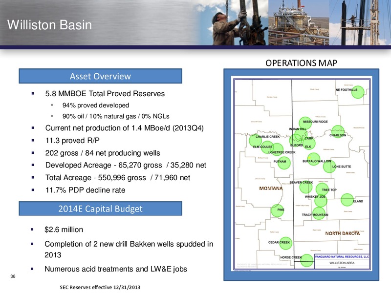 Investor Presentation – Vanguard Natural Resources, Llc – slide 35