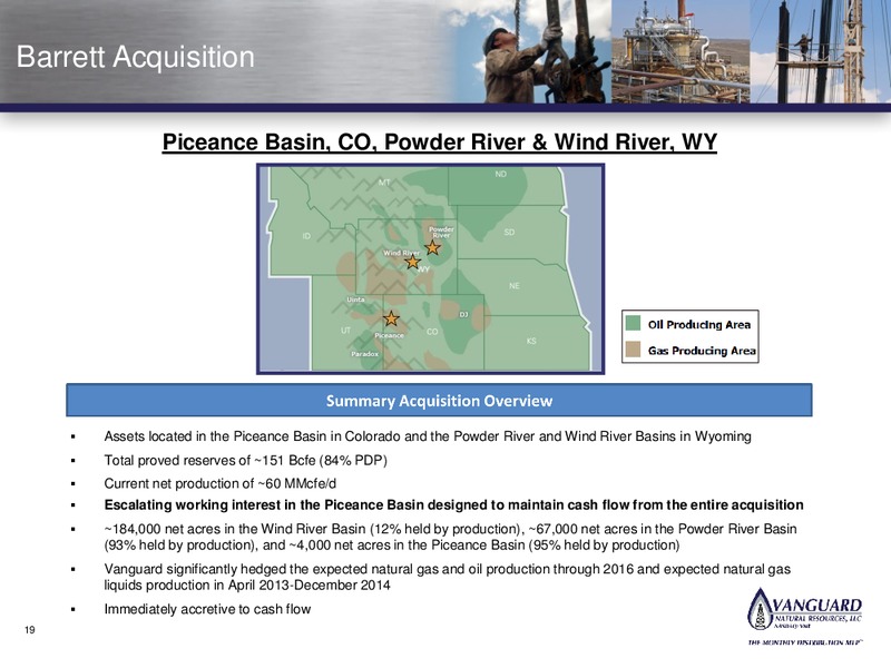 INVESTOR PRESENTATION – Vanguard Natural Resources, Llc – slide 18
