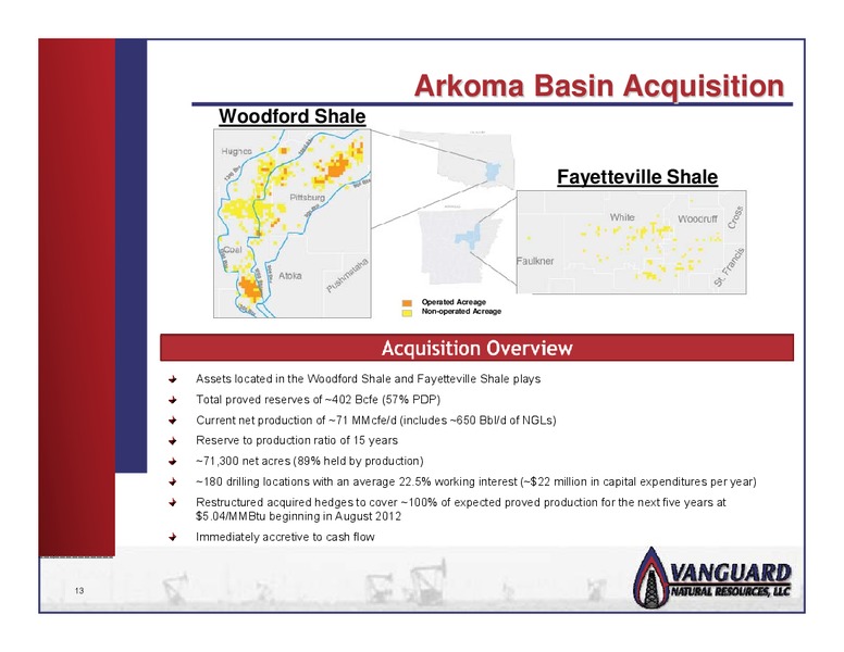 200MM SENIOR NOTES ADD ON OFFERING – Vanguard Natural Resources, Llc – slide 12