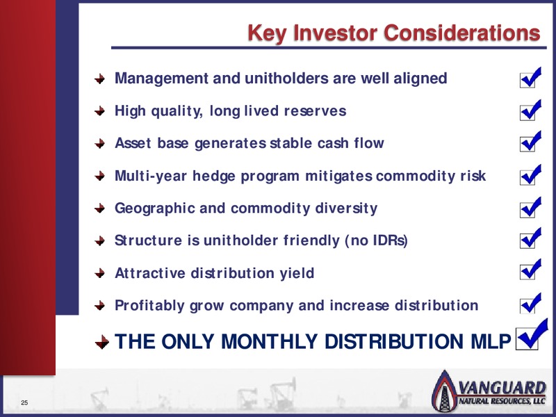 MONEYSHOW CHICAGO IL – Vanguard Natural Resources, Llc – slide 24