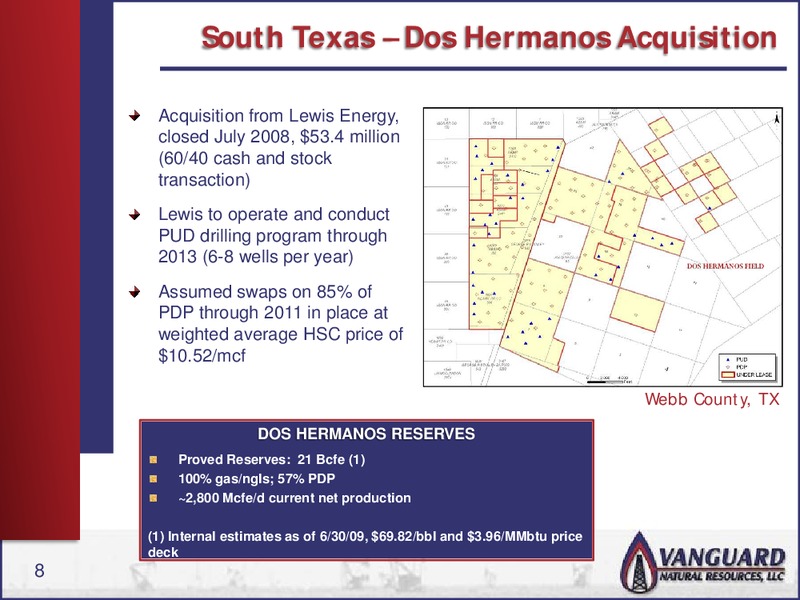 RBC CAPITAL MARKETS PRESENTATION – Vanguard Natural Resources, Llc – slide 7