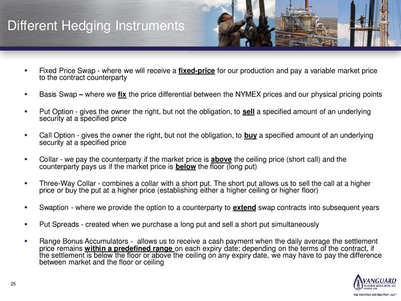 INVESTOR PRESENTATION – Vanguard Natural Resources, Llc – slide 24