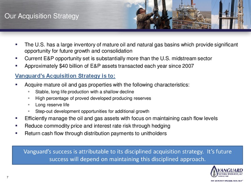 Investor Presentation – Vanguard Natural Resources, Llc – slide 6