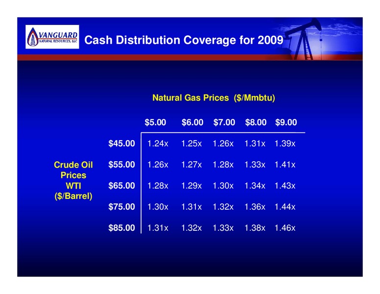 OVERVIEW – Vanguard Natural Resources, Llc – slide 4
