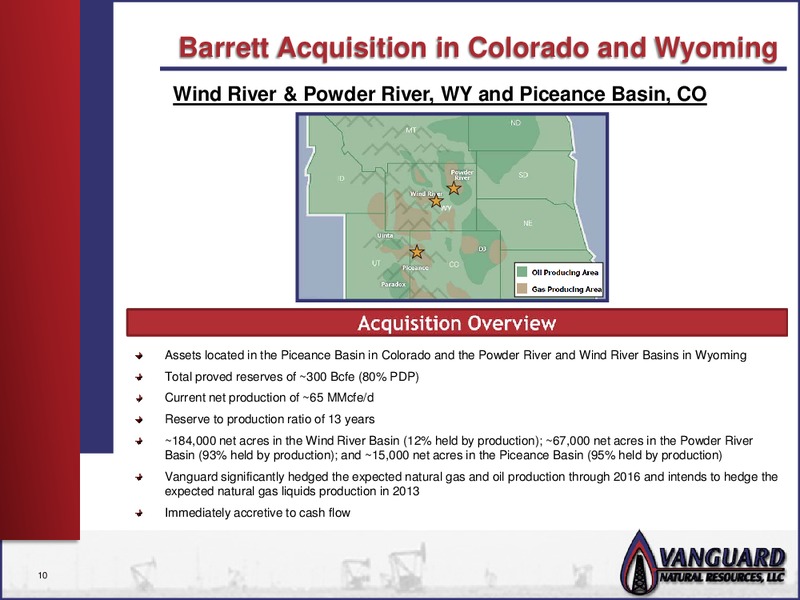 JEFFERIES CONFERENCE – Vanguard Natural Resources, Llc – slide 9