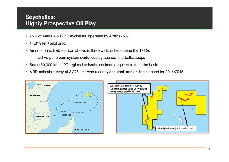 Sam Main Upstream Africa Conference Cape Town – Vanoil Energy – slide 18