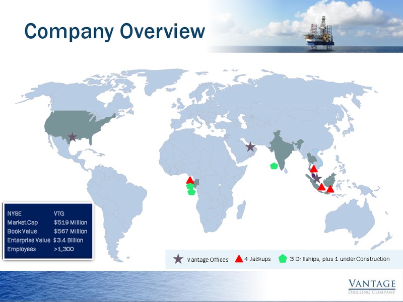 2014 Johnson Rice Energy Conference – Vantage Drilling Company – slide 2