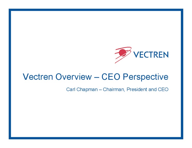 Investor Day – Vectren – slide 11