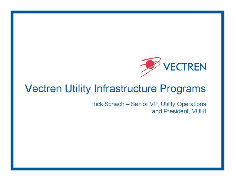 Investor Day – Vectren – slide 31