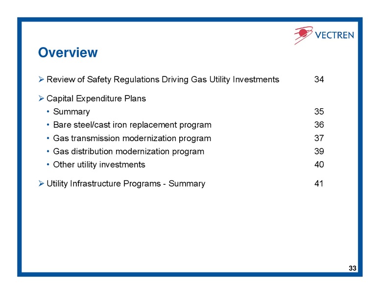 Investor Day – Vectren – slide 32