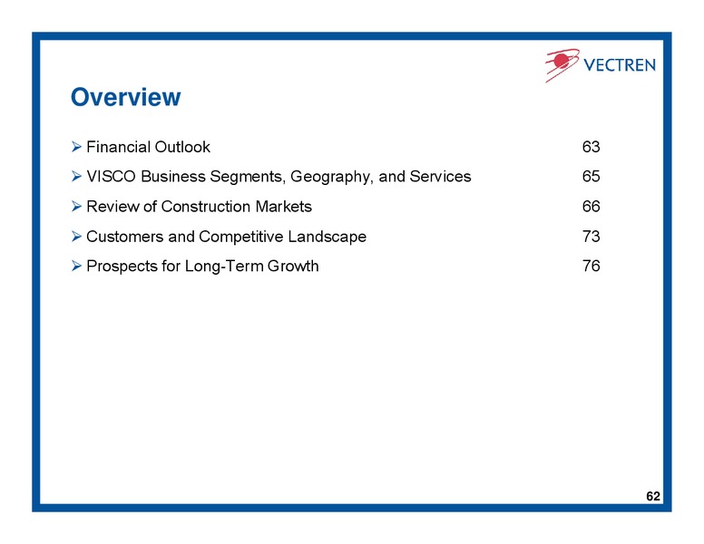Investor Day – Vectren – slide 61
