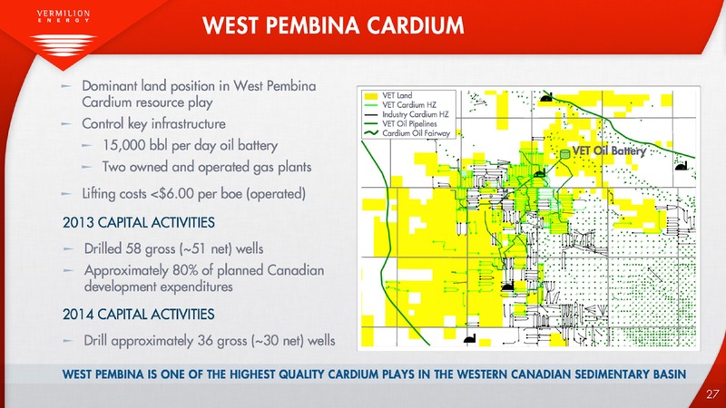 FIRSTENERGY SOCIETE GENERALE EAST COAST ENERGY CONFERENCE – Vermilion Energy Inc. – slide 28