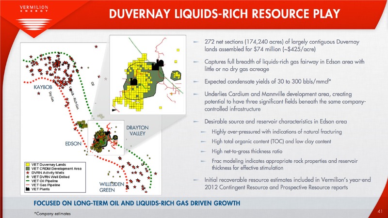 MAY 2013 ANNUAL GENERAL AND SPECIAL MEETING – Vermilion Energy Inc. – slide 41
