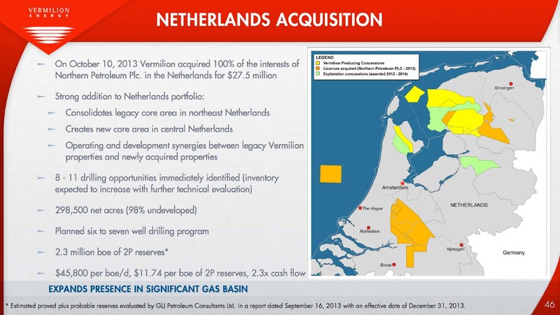 Annual General Shareholders Meeting – Vermilion Energy Inc. – slide 46