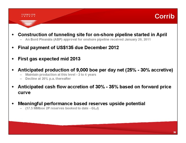 ANNUAL GENERAL MEETING – Vermilion Energy Inc. – slide 35