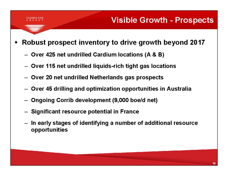 2011 ANNUAL GENERAL MEETING – Vermilion Energy Inc. – slide 18