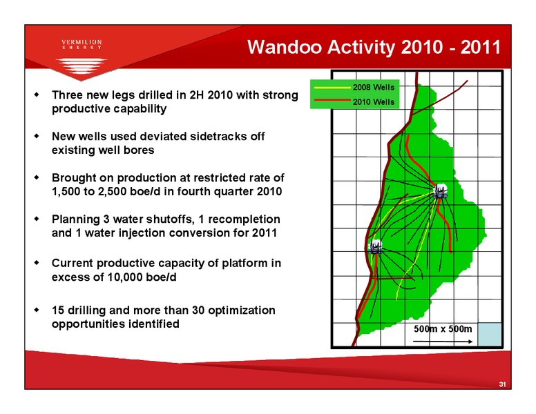 2011 ANNUAL GENERAL MEETING – Vermilion Energy Inc. – slide 30