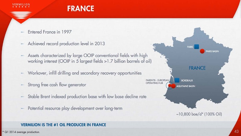Investor Presentation – Vermilion Energy Inc. – slide 44