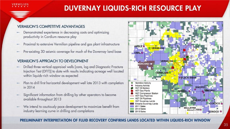 ENERCOM OIL AND GAS CONFERENCE – Vermilion Energy Inc. – slide 35