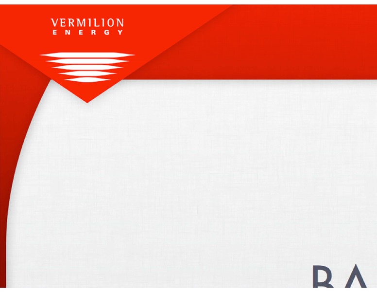 BARCLAYS CEO ENERGY POWER CONFERENCE – Vermilion Energy Inc. – slide 14