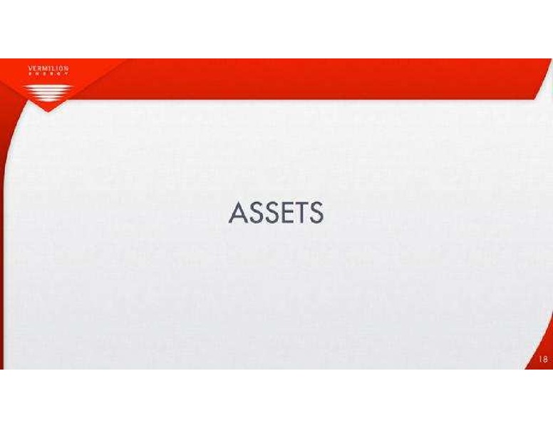 PETERS AND CO LIMITED 2013 ENERGY CONFERENCE – Vermilion Energy Inc. – slide 18