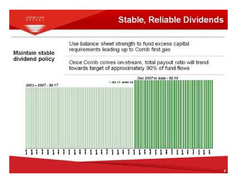 2011 NORTH AMERICAN OIL & GAS CONFERENCE – Vermilion Energy Inc. – slide 8
