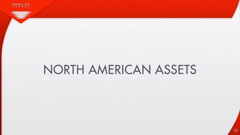 BAML 2014 GLOBAL ENERGY CONFERENCE – Vermilion Energy Inc. – slide 28