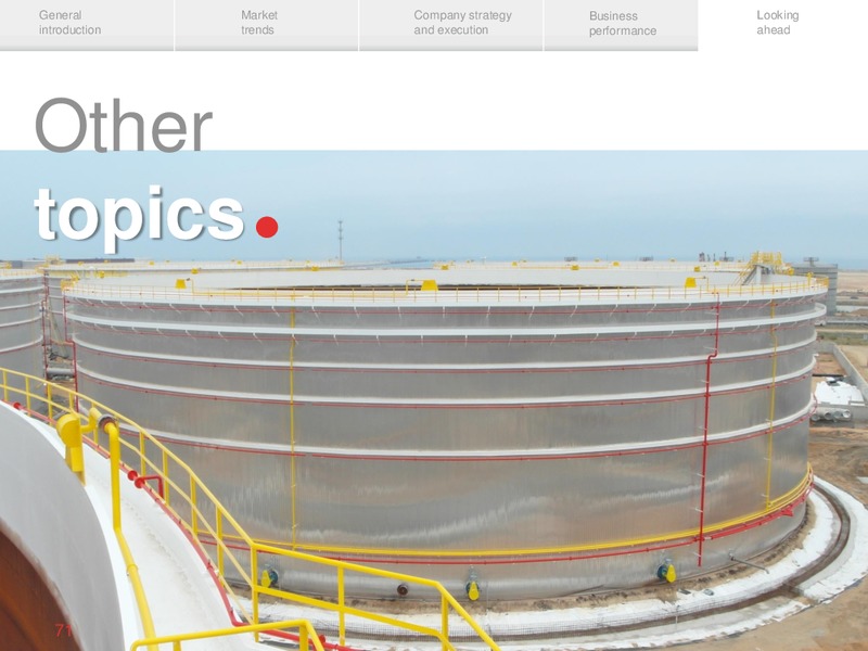 FY 2014 ROADSHOW PRESENTATION – Vopak – slide 70