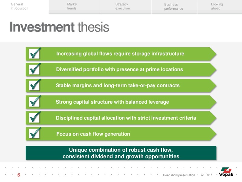 ROADSHOW PRESENTATION – Vopak – slide 5