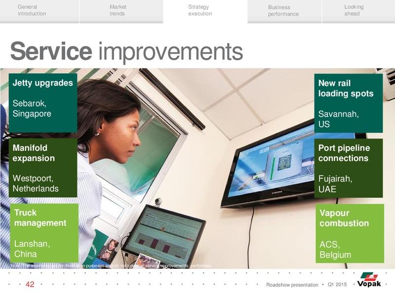ROADSHOW PRESENTATION – Vopak – slide 41