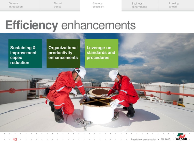ROADSHOW PRESENTATION – Vopak – slide 42