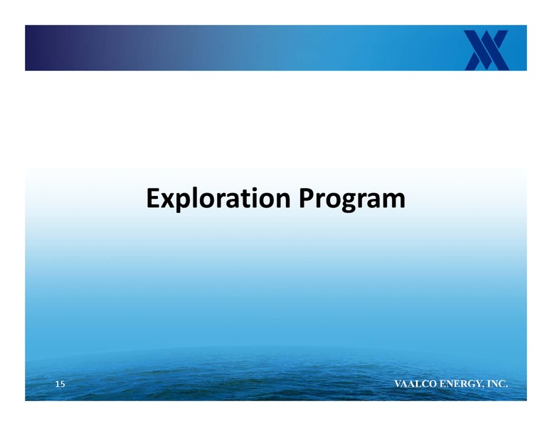 June 2015 Annual Shareholders Meeting – Vaalco Energy Inc. – slide 14