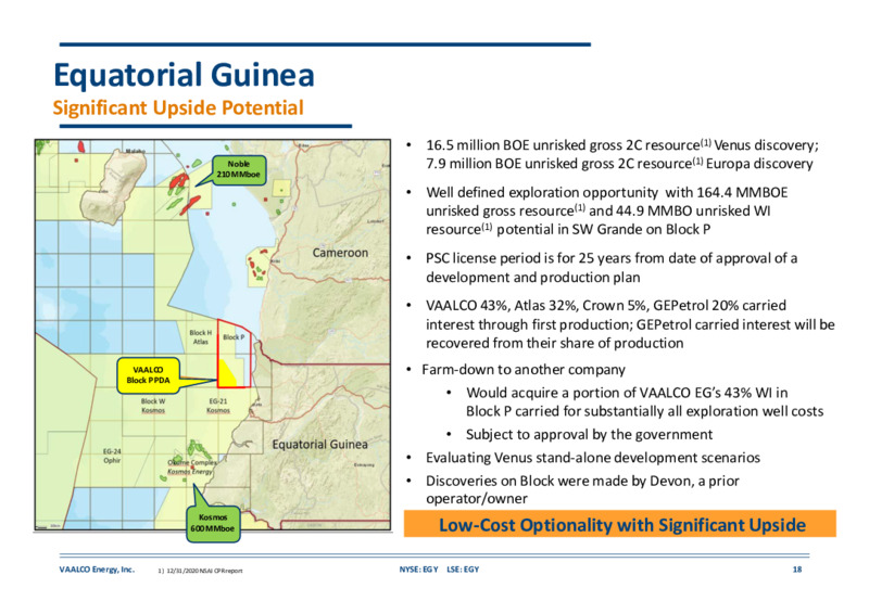 March 2021 Company Update – Vaalco Energy Inc. – slide 17