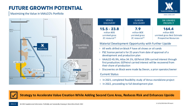 Q4 2021 Presentation – Vaalco Energy Inc. – slide 10