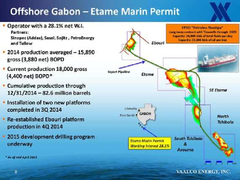 IPAA OIL & GAS INVESTMENT SYMPOSIUM – Vaalco Energy Inc. – slide 8