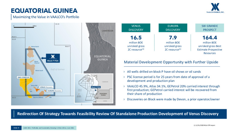 Annual General Meeting 2021 – Vaalco Energy Inc. – slide 8