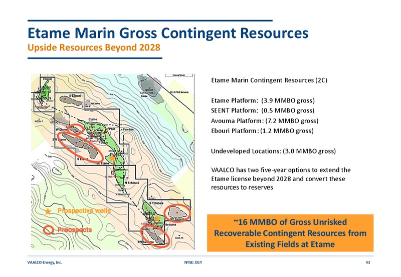 2Q 2019 Earnings Presentation – Vaalco Energy Inc. – slide 42